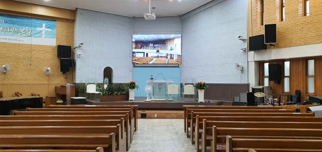 광주 산수교회 · 현장 사진 1